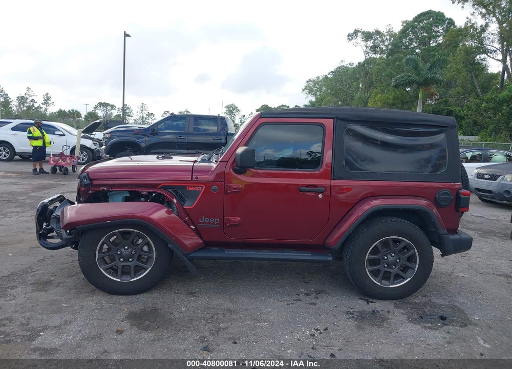 2021 ANGLER JEEP WR 80TH ANNIVERSARY 4X4 VIN: 1C4GJXAN3MW744578