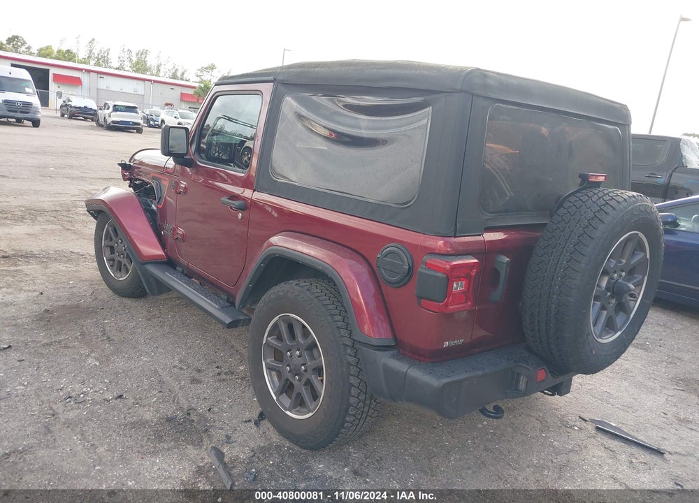 2021 ANGLER JEEP WR 80TH ANNIVERSARY 4X4 VIN: 1C4GJXAN3MW744578