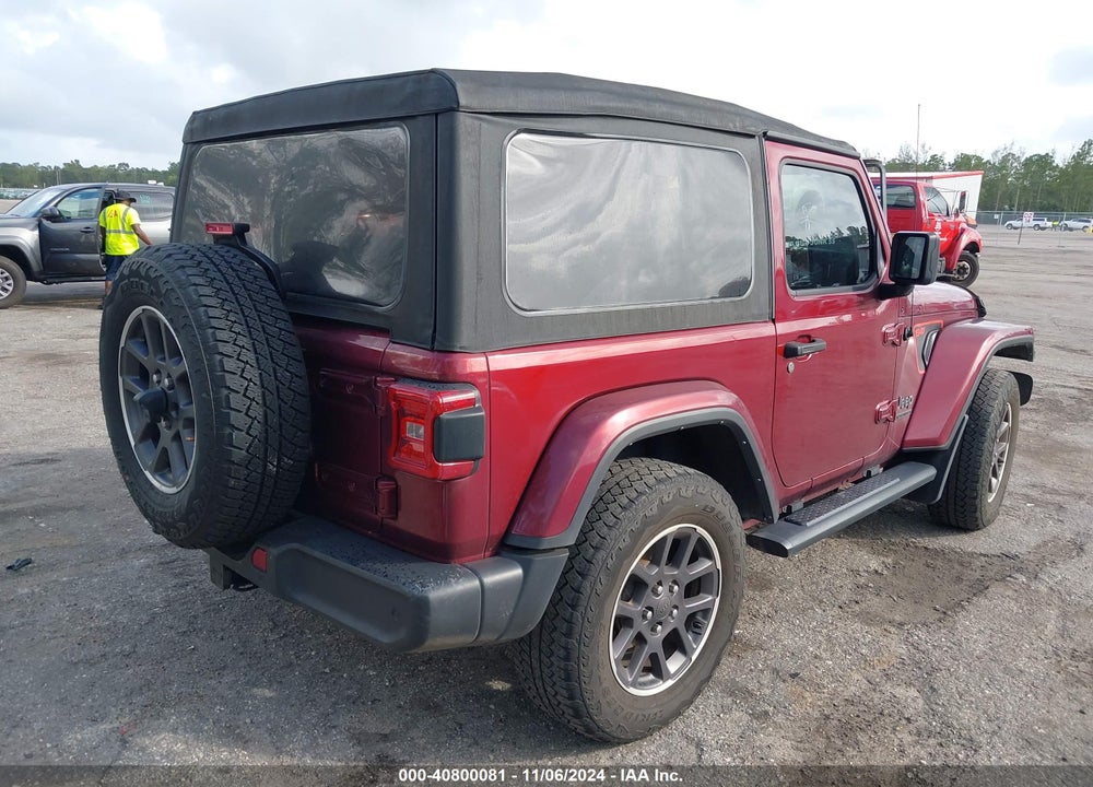 2021 ANGLER JEEP WR 80TH ANNIVERSARY 4X4 VIN: 1C4GJXAN3MW744578