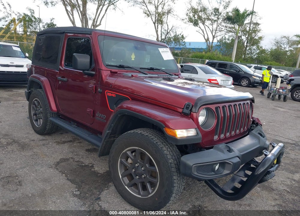 2021 ANGLER JEEP WR 80TH ANNIVERSARY 4X4 VIN: 1C4GJXAN3MW744578