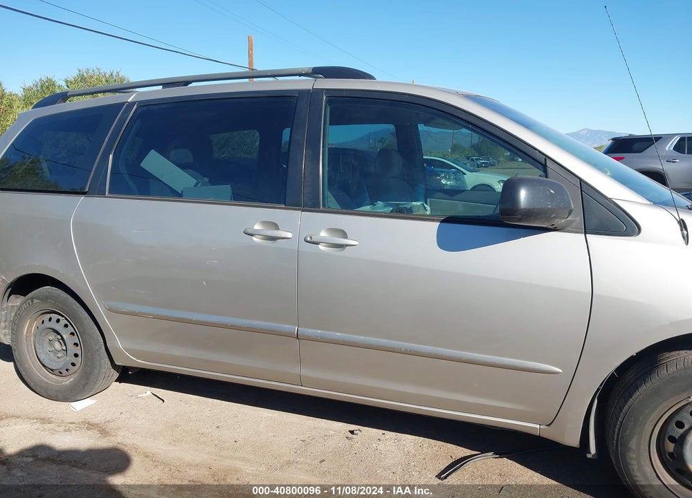 2008 TOYOTA SIENNA CE VIN: 5TDZK23C38S123707