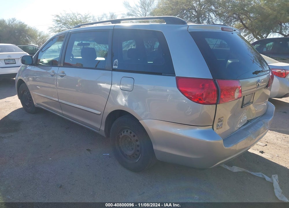 2008 TOYOTA SIENNA CE VIN: 5TDZK23C38S123707