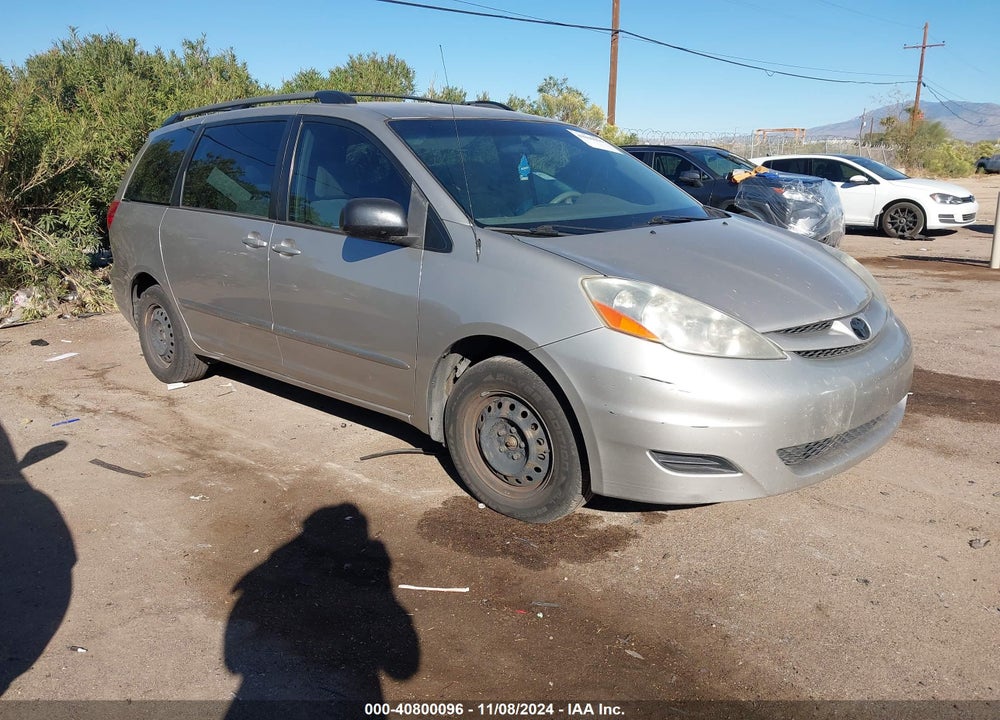2008 TOYOTA SIENNA CE VIN: 5TDZK23C38S123707