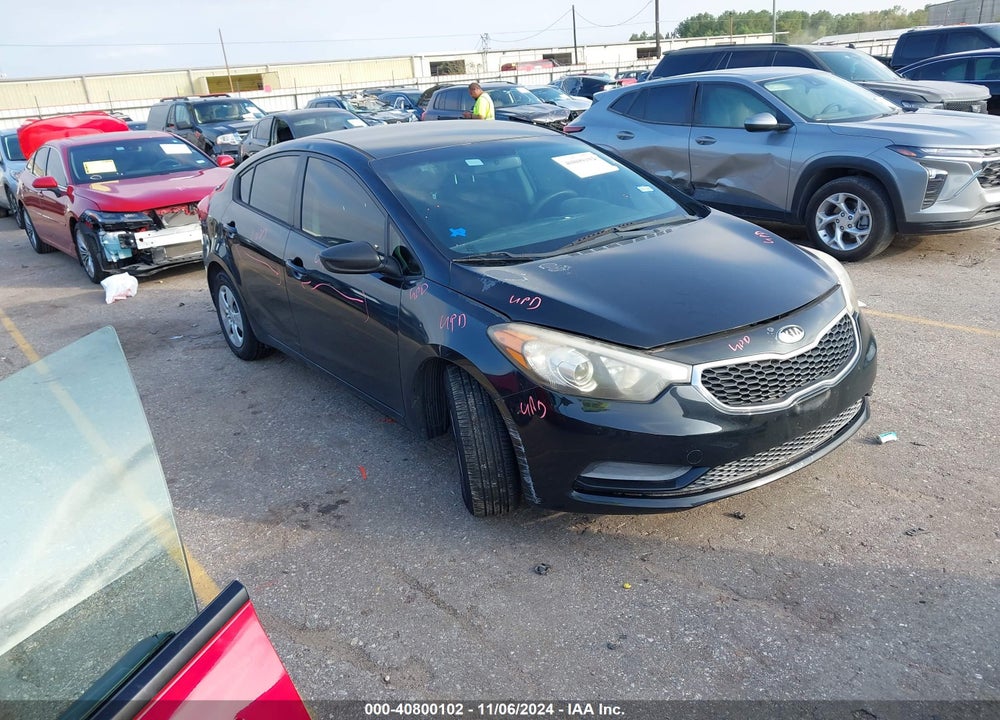2014 KIA FORTE LX VIN: KNAFK4A65E5246256