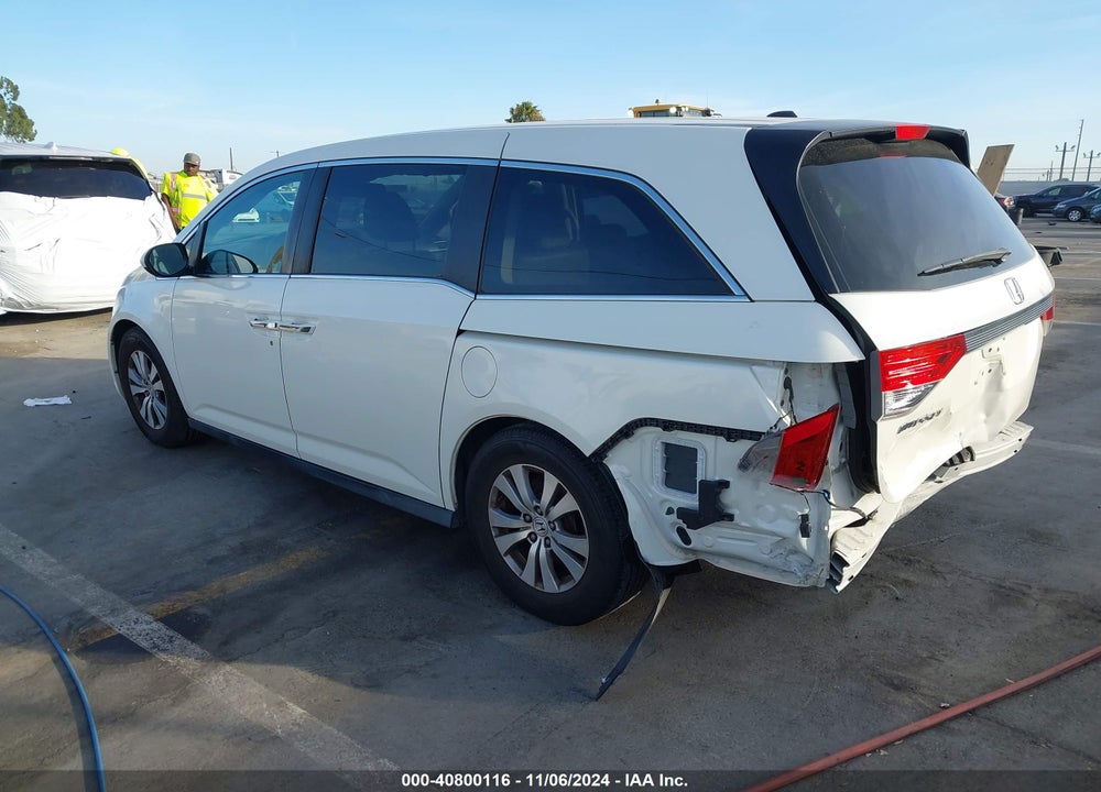 2016 HONDA ODYSSEY EX-L VIN: 5FNRL5H69GB022322