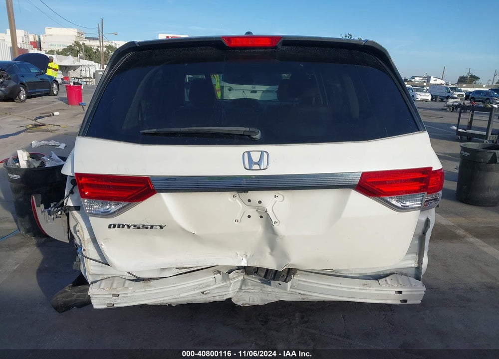 2016 HONDA ODYSSEY EX-L VIN: 5FNRL5H69GB022322