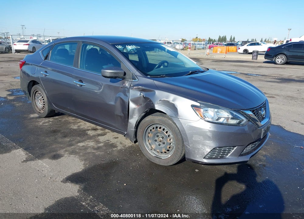 2016 NISSAN SENTRA SV VIN: 3N1AB7AP6GL677587