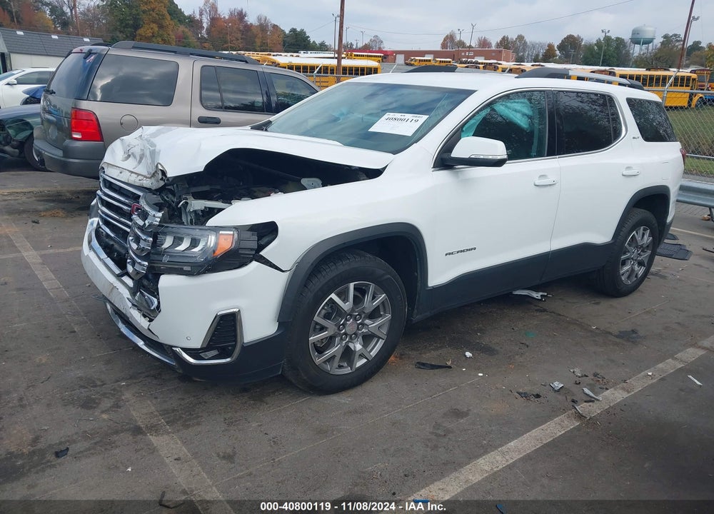 2021 GMC ACADIA FWD SLT VIN: 1GKKNMLSXMZ170340