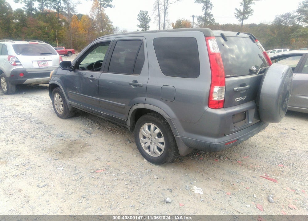 2005 HONDA CR-V SE VIN: JHLRD78915C065391