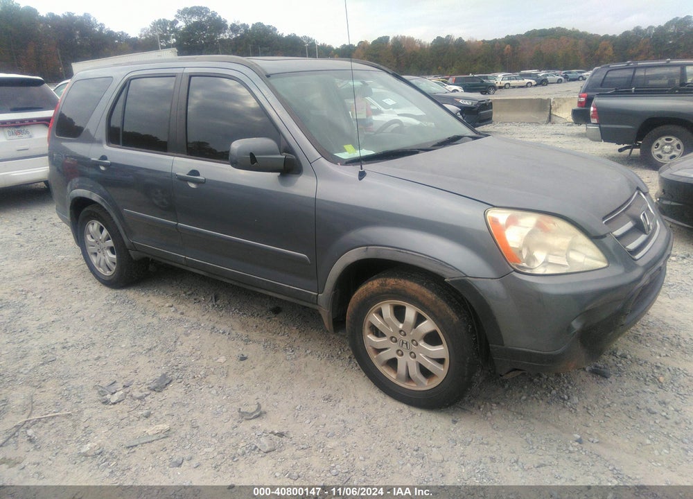 2005 HONDA CR-V SE VIN: JHLRD78915C065391