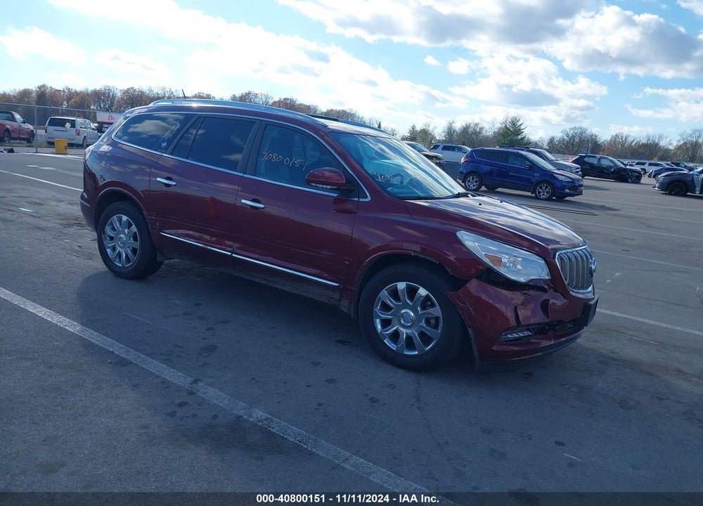 2016 BUICK ENCLAVE LEATHER VIN: 5GAKVBKD7GJ222210