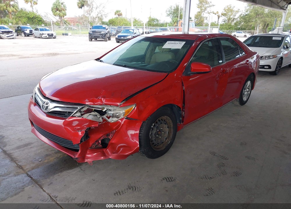 2012 TOYOTA CAMRY LE VIN: 4T1BF1FK1CU626669
