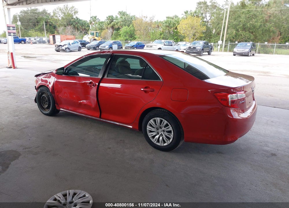 2012 TOYOTA CAMRY LE VIN: 4T1BF1FK1CU626669