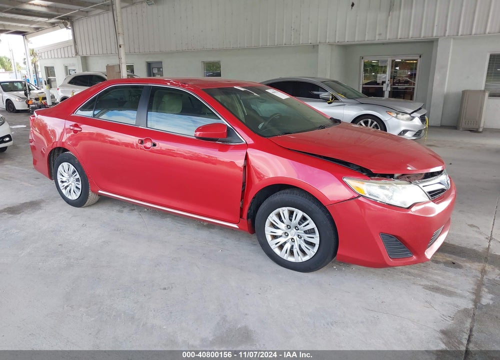 2012 TOYOTA CAMRY LE VIN: 4T1BF1FK1CU626669