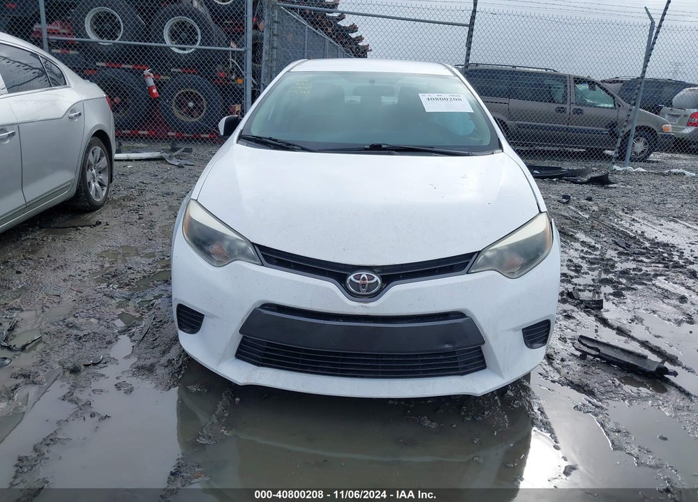 2016 TOYOTA COROLLA LE VIN: 2T1BURHE8GC653127