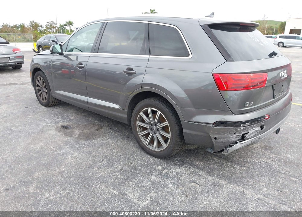 2019 AUDI Q7 55 PREMIUM/55 SE PREMIUM VIN: WA1LAAF76KD011739