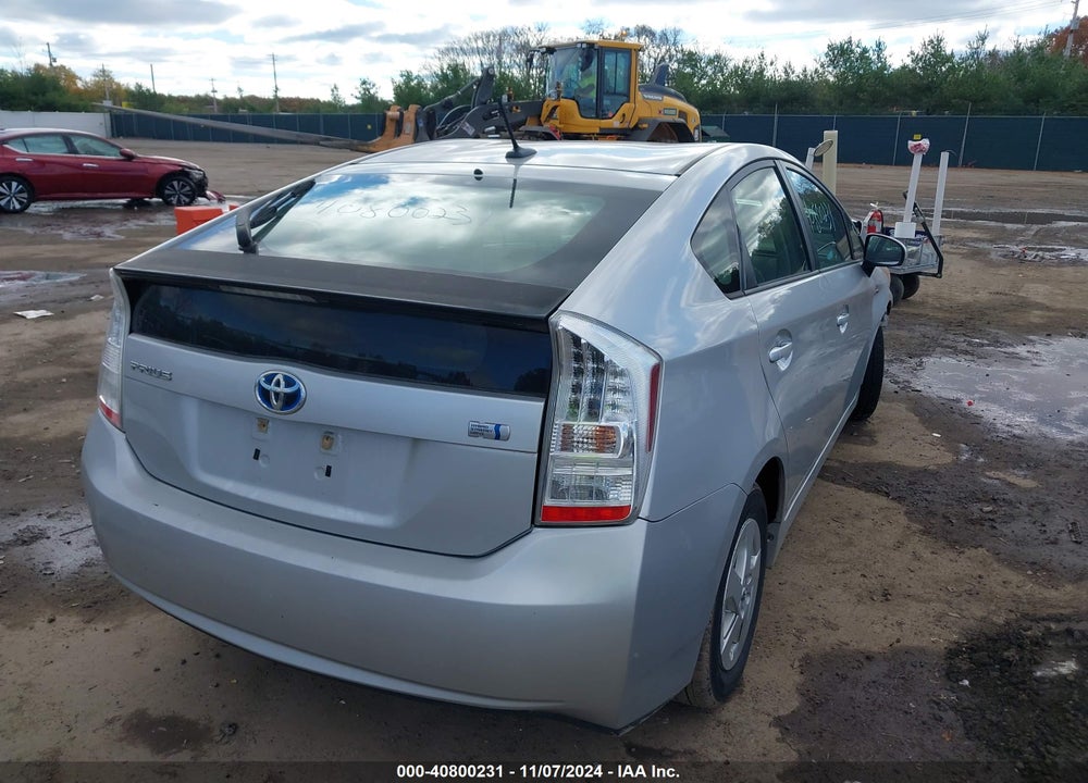 2011 TOYOTA PRIUS TWO VIN: JTDKN3DU5B0285225