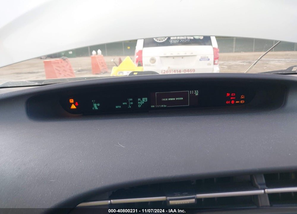 2011 TOYOTA PRIUS TWO VIN: JTDKN3DU5B0285225
