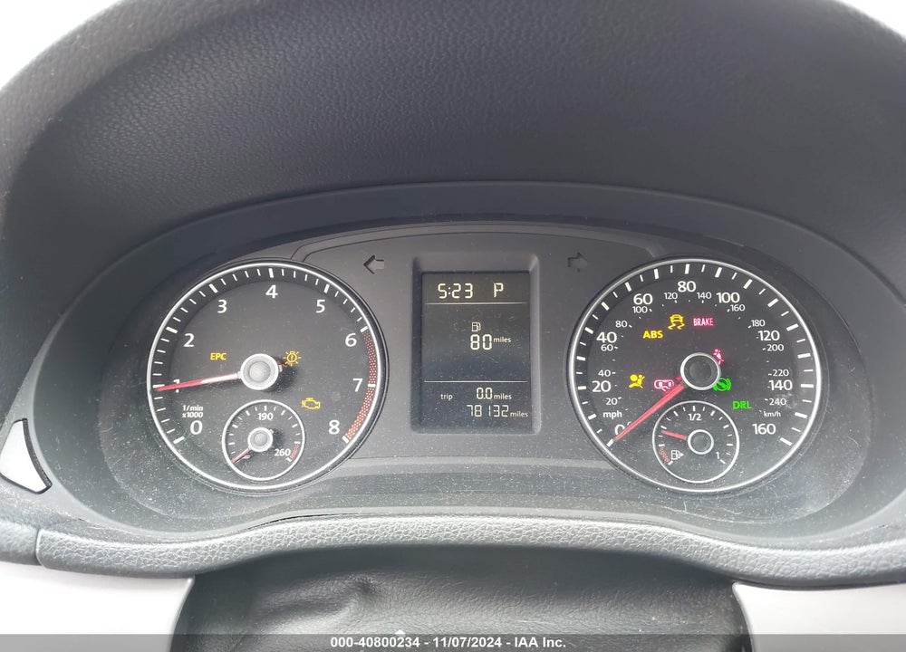 2012 VOLKSWAGEN PASSAT 2.5L S VIN: 1VWAH7A31CC090533