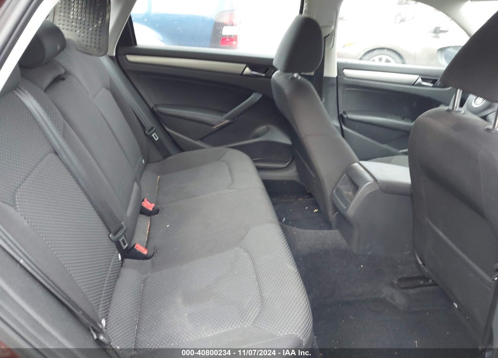 2012 VOLKSWAGEN PASSAT 2.5L S VIN: 1VWAH7A31CC090533