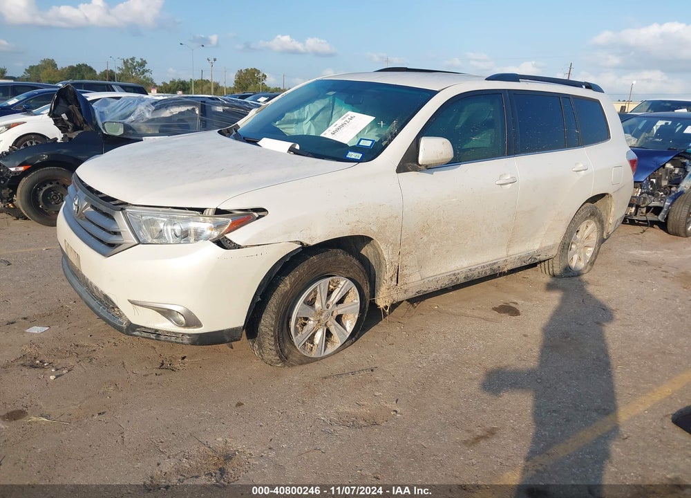 2013 TOYOTA HIGHLANDER BASE PLUS VIN: 5TDZA3EH6DS043667