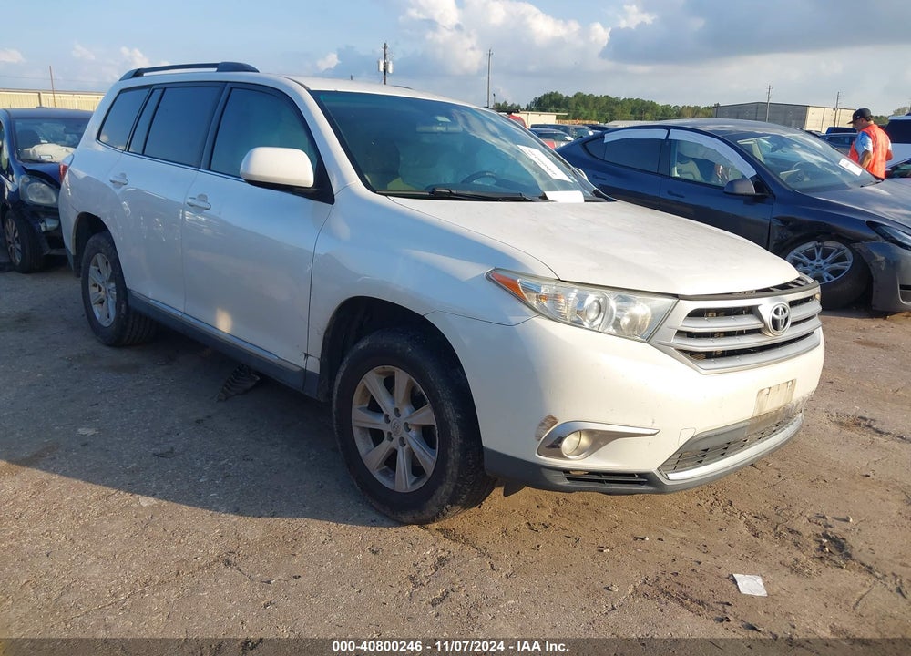 2013 TOYOTA HIGHLANDER BASE PLUS VIN: 5TDZA3EH6DS043667