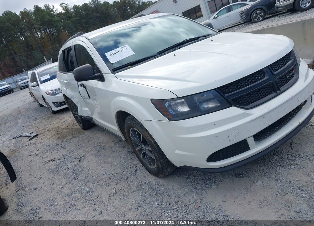 2017 DODGE JOURNEY SE AWD VIN: 3C4PDDAG8HT596463