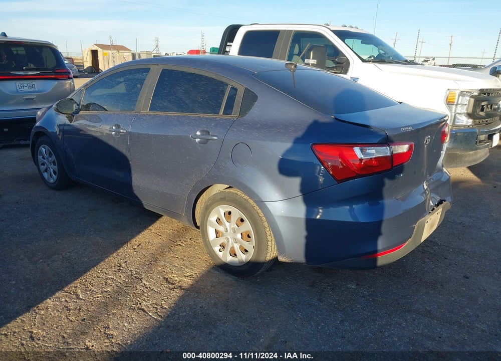 2016 KIA RIO VIN: KNADM4A38G6687271