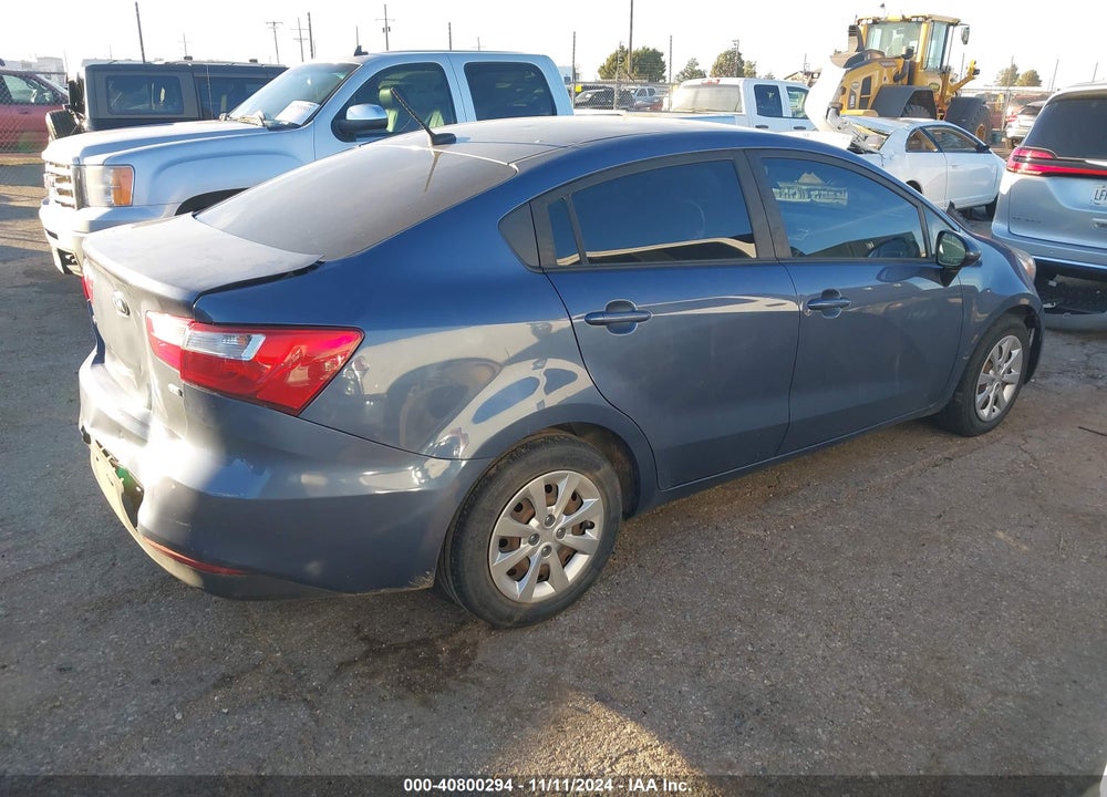 2016 KIA RIO VIN: KNADM4A38G6687271