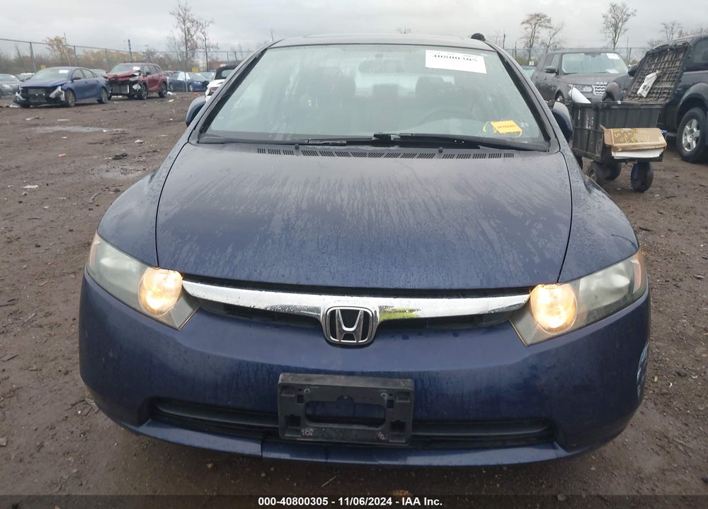 2006 HONDA CIVIC EX VIN: 1HGFA16896L094821