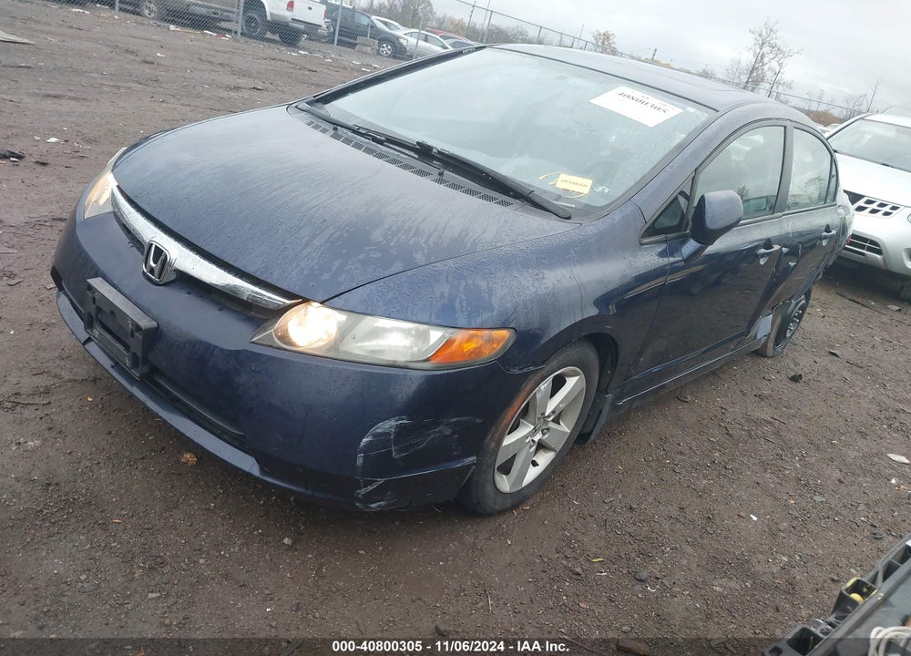 2006 HONDA CIVIC EX VIN: 1HGFA16896L094821