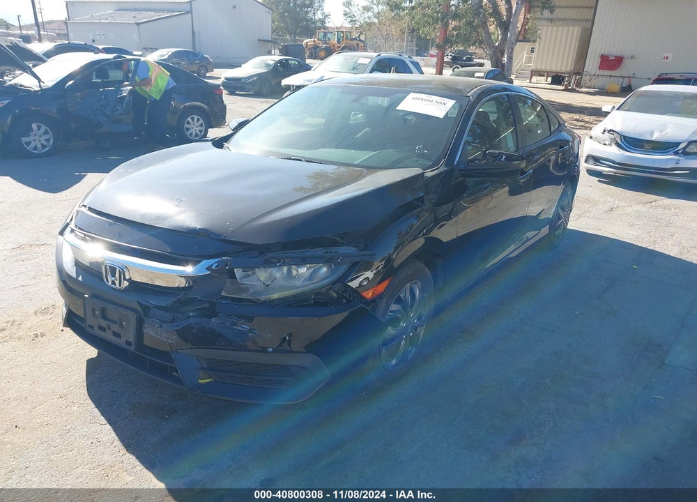 2018 HONDA CIVIC VIN: 2HGFC2F58JH588597