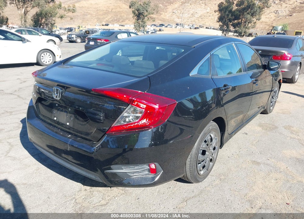 2018 HONDA CIVIC VIN: 2HGFC2F58JH588597