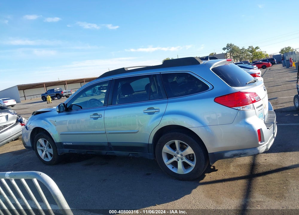 2013 SUBARU OUTBACK 2.5I LIMITED VIN: 4S4BRBLC5D3246834