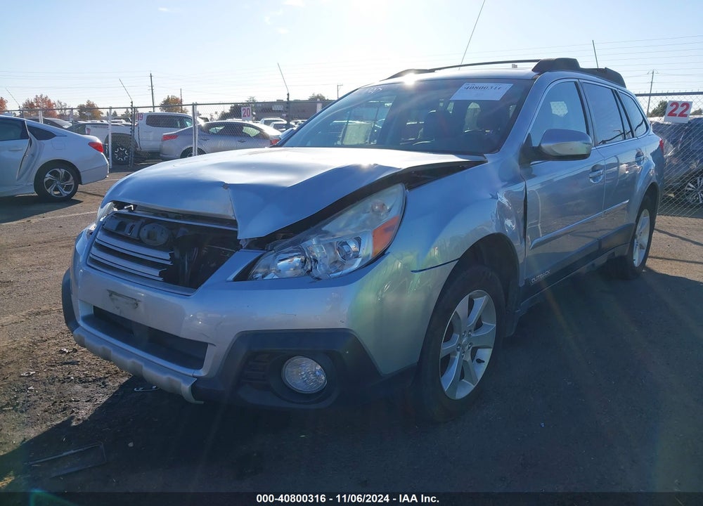 2013 SUBARU OUTBACK 2.5I LIMITED VIN: 4S4BRBLC5D3246834