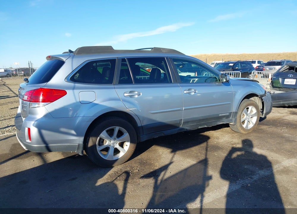 2013 SUBARU OUTBACK 2.5I LIMITED VIN: 4S4BRBLC5D3246834