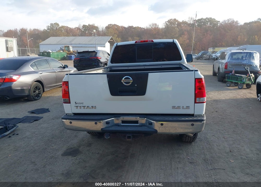 2006 NISSAN TITAN LE VIN: 1N6BA06B76N536371
