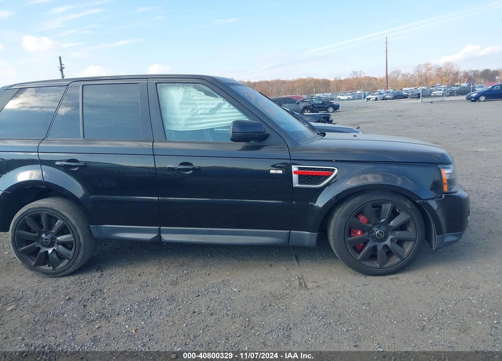 2013 LAND ROVER RANGE ROVER SPORT SUPERCHARGED VIN: SALSH2E48DA776667