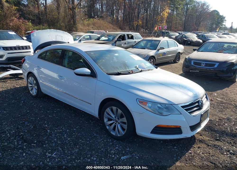 2012 VOLKSWAGEN CC SPORT VIN: WVWMP7AN1CE548192