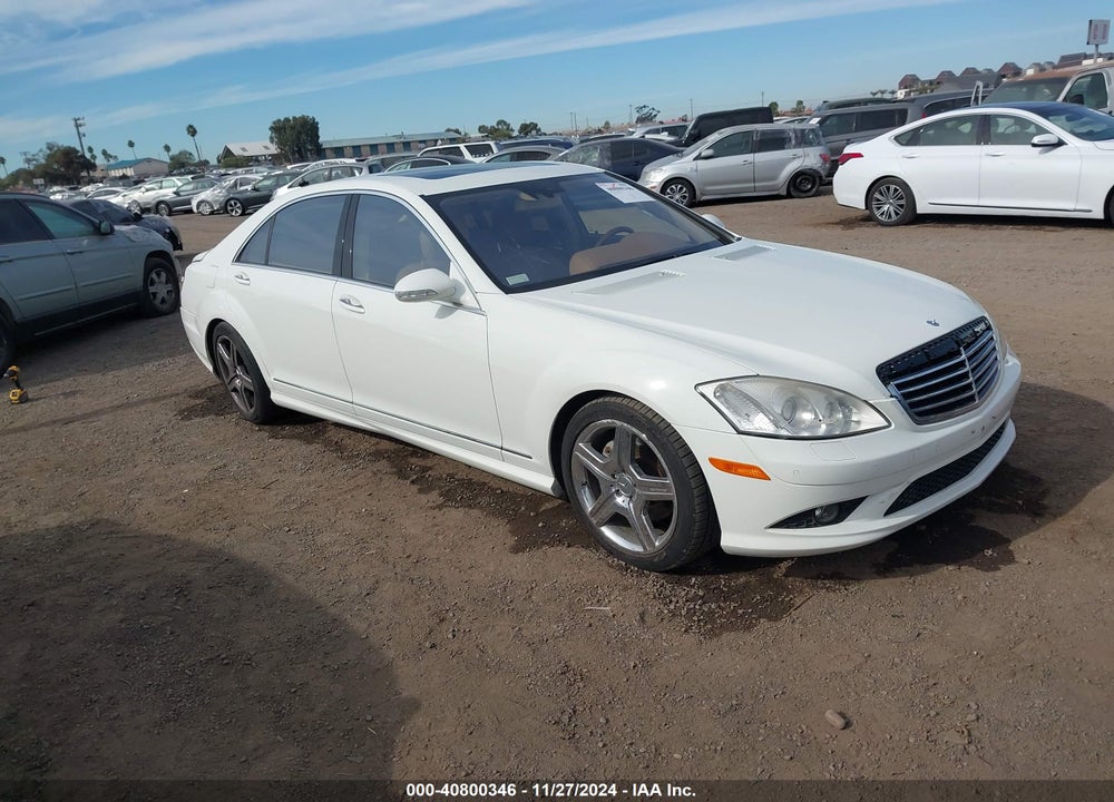 2008 MERCEDES-BENZ S 550 VIN: WDDNG71X88A166459