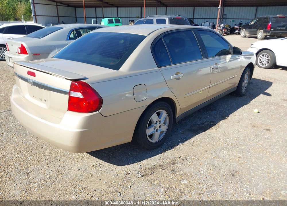 2005 CHEVROLET MALIBU LS VIN: 1G1ZT54805F278342