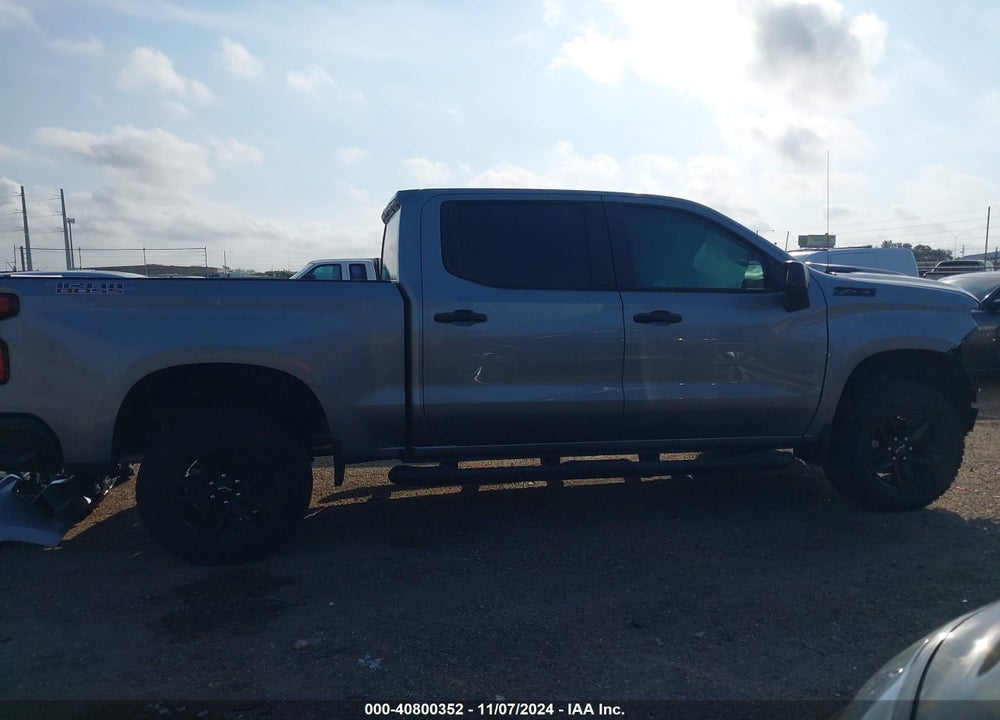 2024 CHEVROLET SILVERADO 1500 4WD SHORT BED CUSTOM TRAIL BOSS VIN: 3GCUDCED8RG384511