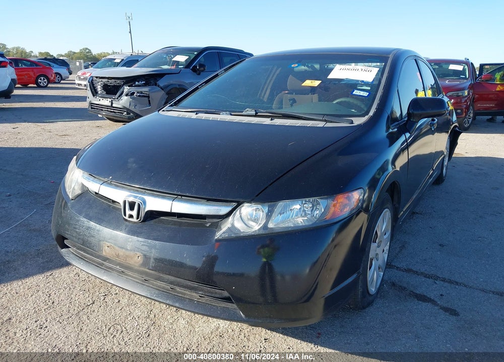 2008 HONDA CIVIC LX VIN: 2HGFA16548H522154