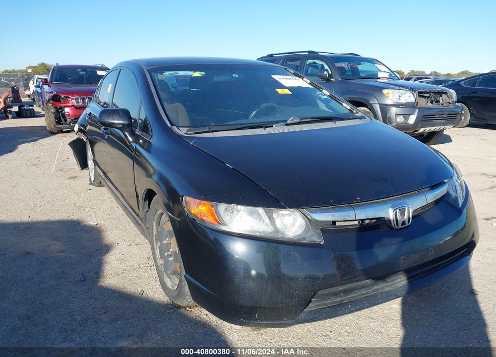 2008 HONDA CIVIC LX VIN: 2HGFA16548H522154