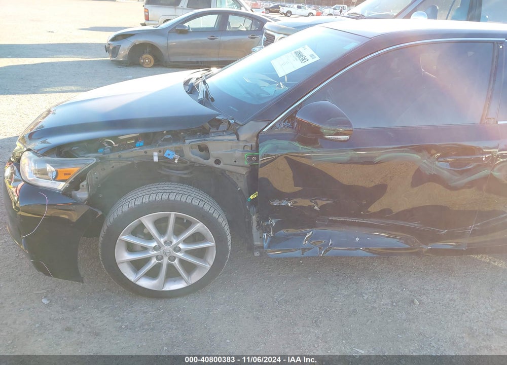 2012 LEXUS CT 200H PREMIUM VIN: JTHKD5BH7C2053251