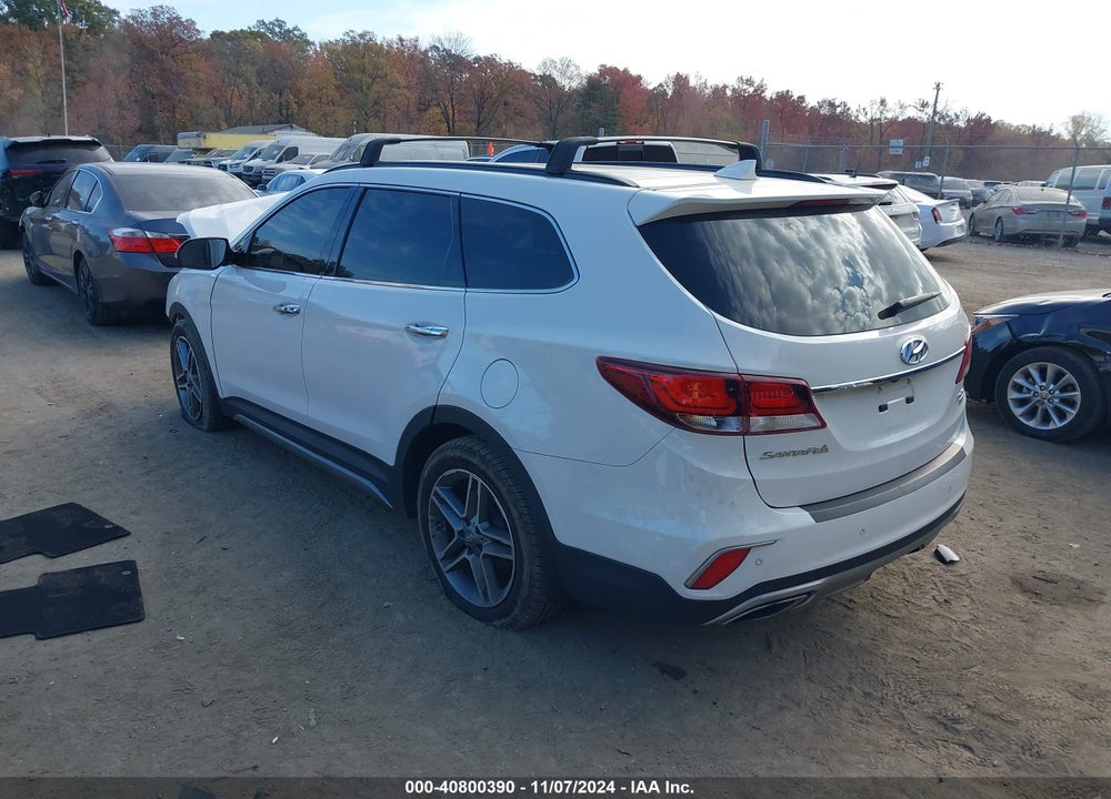 2017 HYUNDAI SANTA FE LIMITED ULTIMATE VIN: KM8SR4HF3HU225088