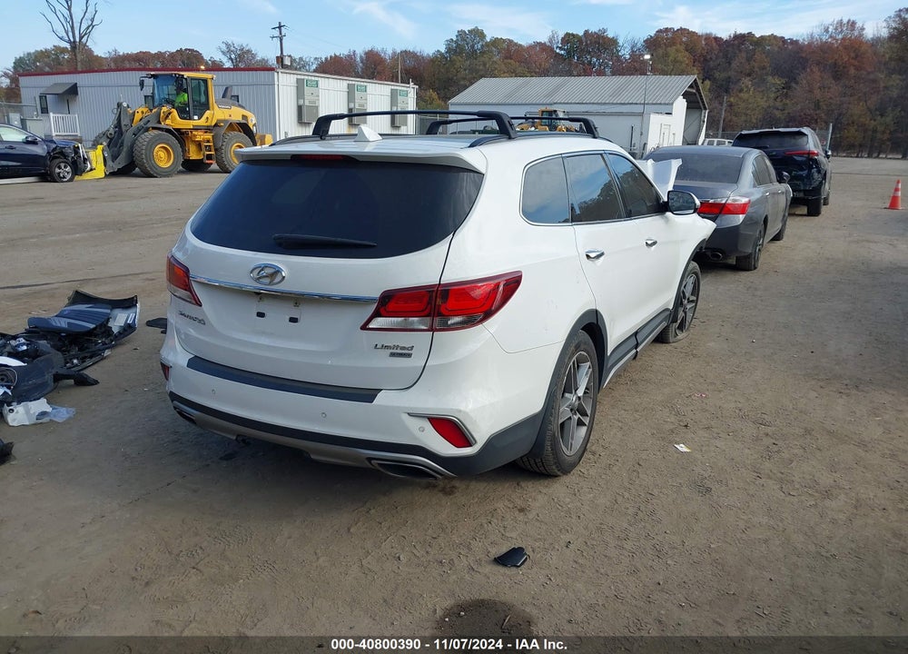 2017 HYUNDAI SANTA FE LIMITED ULTIMATE VIN: KM8SR4HF3HU225088