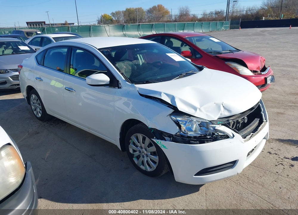 2015 NISSAN SENTRA S VIN: 3N1AB7AP9FY232004