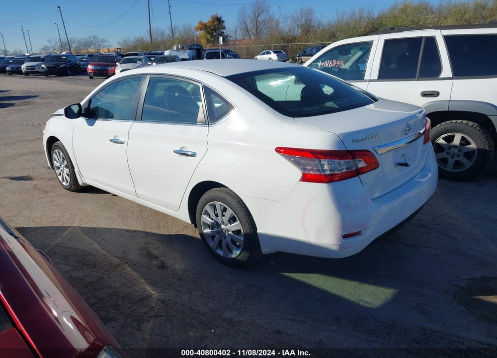 2015 NISSAN SENTRA S VIN: 3N1AB7AP9FY232004