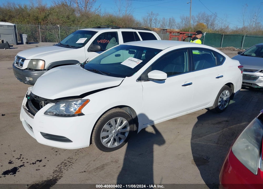 2015 NISSAN SENTRA S VIN: 3N1AB7AP9FY232004